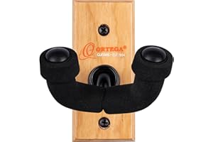 Ortega Guitars Ukulele Aufhängung Zubehör - Wandaufhängung für Ukulele - Holz, Hellbraun (OUH-1CW)