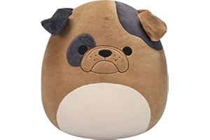 Squishmallows Original 16-Inch Loafer the Brown Bulldog | Collectable Cute Plush Toy, Cuddly Toys for Children, Soft Toys, Cute Teddies Suitable for Girls and Boys Ages 3