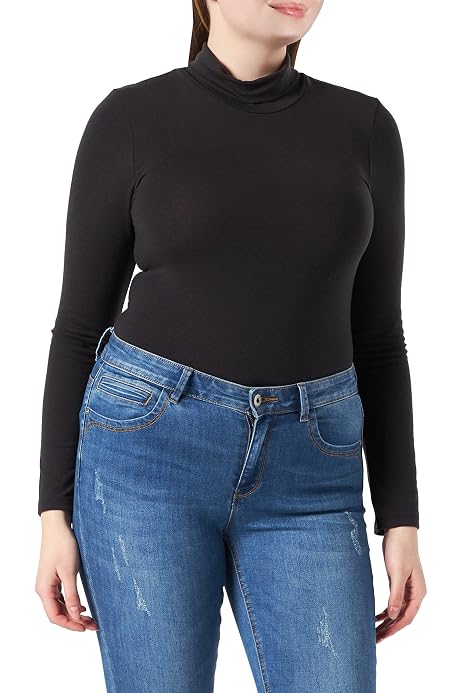 Long-Sleeve Turtle Neck Thermal Top 
