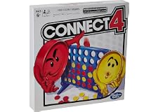 Hasbro The Classic Game of Connect 4; Strategy Game for 2 Players; Connect 4 Grid; Get 4 in a Row; Game for Kids Ages 6 and U
