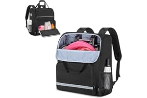GRAOSO Sac à dos pour poussette compatible avec BABYZEN YOYO2, sac de voyage pour poussette compatible avec YOYO, avec plusieurs poches pour les essentiels de bébé, 3 façons de transporter, parfait