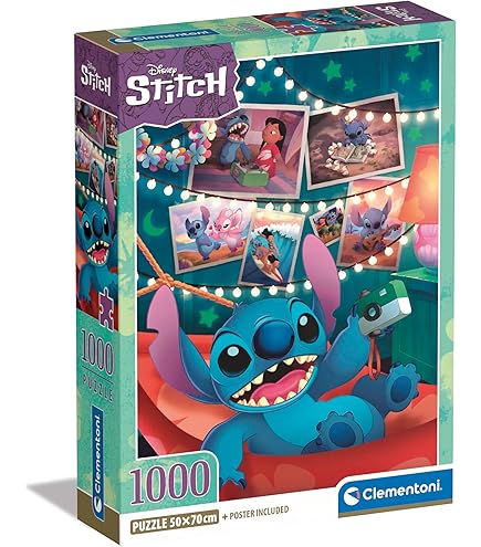Clementoni Puzzle Disney Stitch - 500 sztuk - Puzzle dla