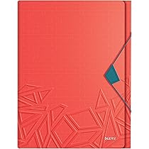 Leitz Classeur 3 Rabats Urban Chic - Range Jusqu'à 150 Pages A4