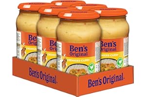 ‎BEN'S ORIGINAL BEN’S ORIGINAL Ben's Original Sauce Cremiges Curry, 6 Gläser (6 x 400g)