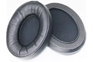 FEIYEN Cuscinetti di ricambio per cuffie Sennheiser HD650, HD600, HD580, HD565, HD545 in pelle di pecora memory foam