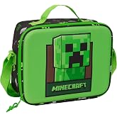 MINECRAFT - 3D Thermal Snack Holder, Cool Box for Hot and Cold, Waterproof Cooler, Cooler for Excursion, 25 x 9 x 19.5 cm