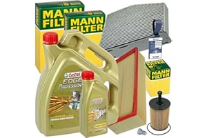 BANDELONE Inspektionspaket + 5W30 Öl für 1T Golf 5 6 1.9 2.0 TDI