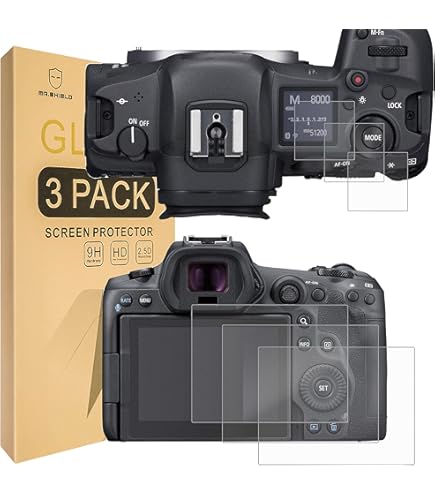 Pellicola Vetro Temperato Per Canon EOS 5D Mark IV/III - Protezione Schermo 9H, Antigraffio, Facile Applicazione - Foto 6