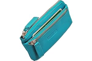 GoBago Branco Schlüsseltasche Leder Schlüsseletui Schlüsselmappe Auto Etui Tasche (Türkis)