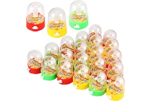 JSMTKJ 20 Pcs Flipper Basketball, Mini Basketball Mini Finger Schießspielzeug, Desktop-Kinderspielzeug, Kleines Spielzeug Korbwurf für Kinder, 6cm - Kindergeburtstag Mitgebsel