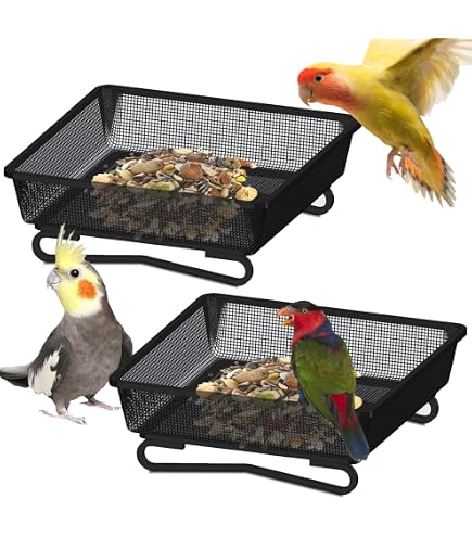 Boden Vogelfutterschale, Feinmaschige Bodenfutterstation