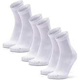 DANISH ENDURANCE Casual Sports Socks, Mid Calf, 3 and 5 Pack