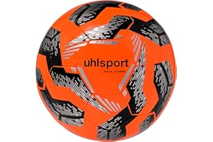 ‎UHLSPORT uhlsport Hallen-Fußball Futsal-Ball - Sala Classic - Größe 4, Fluo orange/schwarz/silbe