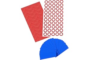 ISOLATECH 100 piezas tubo termoretractil PVC cortado 72mm piezas azul sin adhesivo tamaño plano 30mm(Ø19,1mm) 2:1 y aislantes para baterias recargables 18650 sin etiquetar