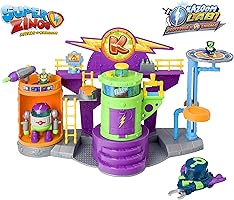 Superzings - Kazoom Lab Battle con únicas y exclusivas figuras de Enigma y Profesor K
