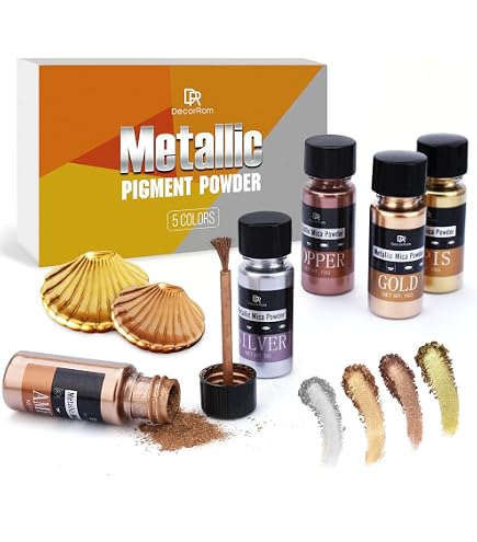 Poudre Mica Or 100g | Pigment Résine époxy | Colorant Savon Naturel | Maquillage DIY | Vegan Cruelty Free