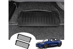 GAFAT Nuovo Tesla Model 3 Highland 2024 2025 Auto Air Vent Copertura, Model 3 2024 Filtri Aria Motore Sedile Posteriore Outlet Cover, Protezione Sotto Il Sedile, Tesla Model 3 Accessori 2024