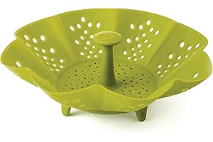 Joie Kitchen Gadgets 29333 Harold Import Co. Silicone Food Steamer, Green