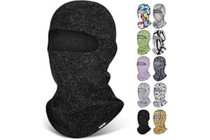 GXCROR Cagoule Respirante Chaude pour Le Ski Masque Coupe-Vent d'hiver Balaclava Masque de tempête pour Le Visage pour Le Cyclisme, Le Snowboard, Le Ski, la Moto et Les activités de Plein air