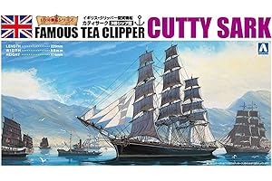 AOSHIMA Maquette Cutty Sark, voilier britannique 1869