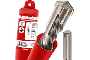 SCHWABENBACH ® SDS Max Drill 32mm x 800 - Trapano per calcestruzzo - Foratura precisa e veloce nel calcestruzzo - Qualità Premium con punta in carburo - Trapano per muratura lungo - 32x800mm