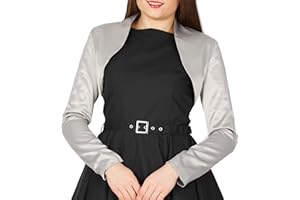 BlackButterfly Formal Satén Manga Larga Bolero