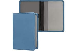 kwmobile Registration and Insurance Holder - Car Document Holder for Vehicle Documents and Cards - Neoprene - Black