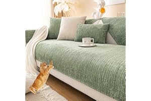 MTHGH Sofabezug Antirutsch,Anti Slip Sofa Cushion,sofaschutz Wasserdicht L Form,sofaschutz Katze Sofaschoner,Couch Bezug Ecksofa Schmutzabweisend Sofaschutz Hund Kratzschutz Katze,E-90x160cm