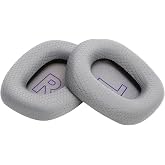 G733 Earpads Yedek G733 Kulak Pedi Minderleri Bardak Kapağı Par&ccedil;aları Logitech G733 Oyun Kulaklığı ile Uyumlu. (Gri)