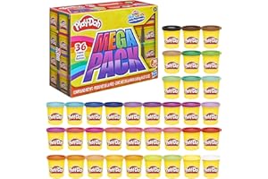 Play-Doh 36834 Play Clay, Multicolour, From 2 Years x 36 Pieces
