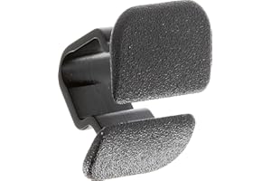 Restagraf Agrafe de Garnissage Insonorisant Capot, 10.5mm x 12mm, Lot de 4, Gris