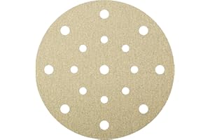 Klingspor 301925 - PS 33 CK Sanding Disc with Paper Underlay, Self-Attaching, Diameter 150, Packaging Unit 100 - Grain 80