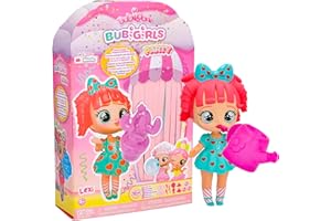 IMC Toys BUBILOONS BUBIGIRLS Lexi, Bambola da Collezione che Gonfia Palloncini; la Puoi Vestire e Giocare con 12 Accessori, Gioco per Bambini +5 Anni