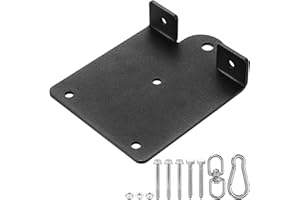 LiYiJiKeJi Gancio Sacco da Boxe, Piastra di Supporto per Sacco da Boxe, Gancio da Soffitto Girevole a 360° per Sacco Boxe, Gancio per Soffitto Sacchi da Pugilato Boxe Allenamento Yoga Amaca Trapezio