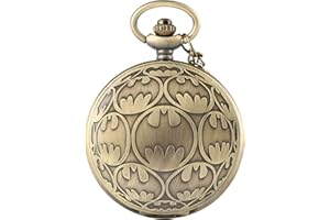 COKINKIDS Orologio da tasca da uomo al quarzo orologio da tasca collana catena orologi moderni orologio analogico regalo per gli uomini