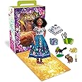 Disney Store Official Mirabel Story Doll for Kids, Encanto, 27cm/10”, With Jaguar, Pico & Chispi, 2 Outfits, Accessories, Colouring & Activity Pack and Box that Folds to a Play Stage, For Ages 3+
