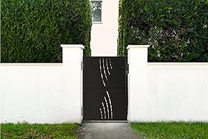 Casanoov Portillon acier 1m NALI VELETA H.140cm Noir mat