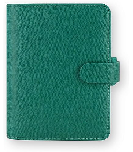 Filofax Saffiano Organiseur Personnel En Cuir – Rose Doré, Style Classique Et Fonctionnel