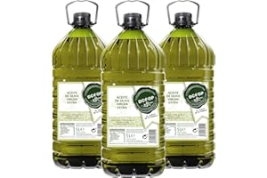 Dcoop Aceite de Oliva Virgen Extra - Coupage Estándar, Sabor Frutado, Ideal para Cocinar, Procedente de Nuestras Cooperativas, Pack 3 x 5 litros