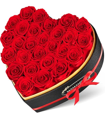 Boîte Cadeau Rose Rouge éternelle En Acrylique - 4,7x4,7x4,4 Cm - Pour Bague, Bijou, Saint-Valentin, Mariage