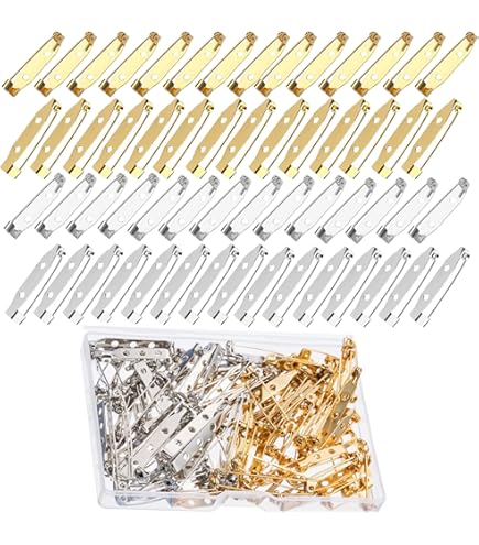 Set Per 250 Spille 25 Mm - Lato Posteriore Aperto, Chiusura A Fermaglio