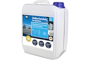 HÖFER CHEMIE 1 x 5 L Antigel pour vitres premium -60°C concentré pour vitres de voiture, polycarbonate compatible avec parfum frais d'agrumes