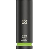 Wera 05004835001 8790 C Impaktor Deep Lokma Anahtar 1/2 in&ccedil; Tahrikli, Parlak Yeşil, 18,0 x 83,0 mm