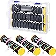 ELECDON 3 Pack Fishing Line Storage Holders Organizer, Keep Your Fishing Lines Entanglement Free, Fishing Line Spooler Winder, Fishing Line Hook and Leader Keeper with Rigging Spools