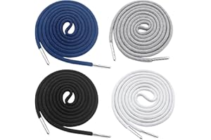 SIMSKY Cordon de Rechange pour Sweat à Capuche, Lot de 4 Cordon pour Bas de Jogging, 140 cm Bout en Cuivre Cordon Remplacement pour Vestes Sweat Shirts Shorts Pantalons Sport