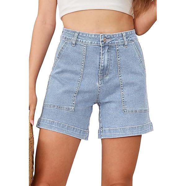 Hurley Pantaloncini da Donna Oceancare Mini Denim Bermuda