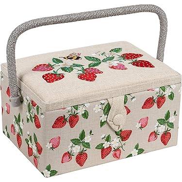Kerstballen opbergbox | Everlands | 30.5 x 39 x 25 cm (Rood, Opvouwbaar