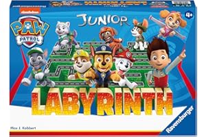Ravensburger - Labyrinthe Pat'Patrouille - Jeu de plateau - Version Junior - Enfant et Famille - De 2 à 4 Joueurs dès 4 ans - Mixte - 20799 - (Multilingue – Français Inclus)
