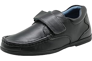 Ahannie Garçon Classique Mocassins,Chaussure d'uniforme Scolaire Garçon