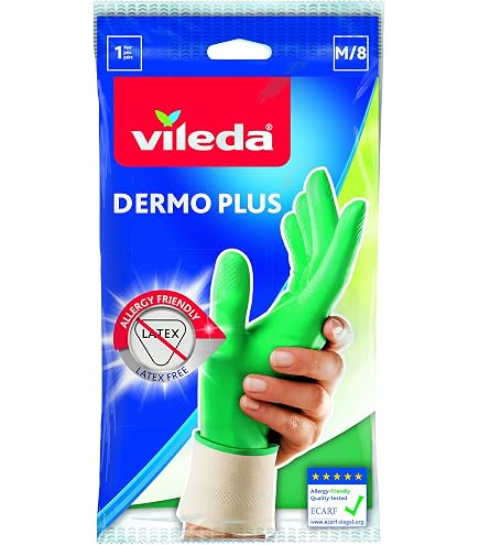 Vileda Handschuhe Multipurpose Der Feine Naturlatex blau Größe S : N Drogerie & Körperpflege